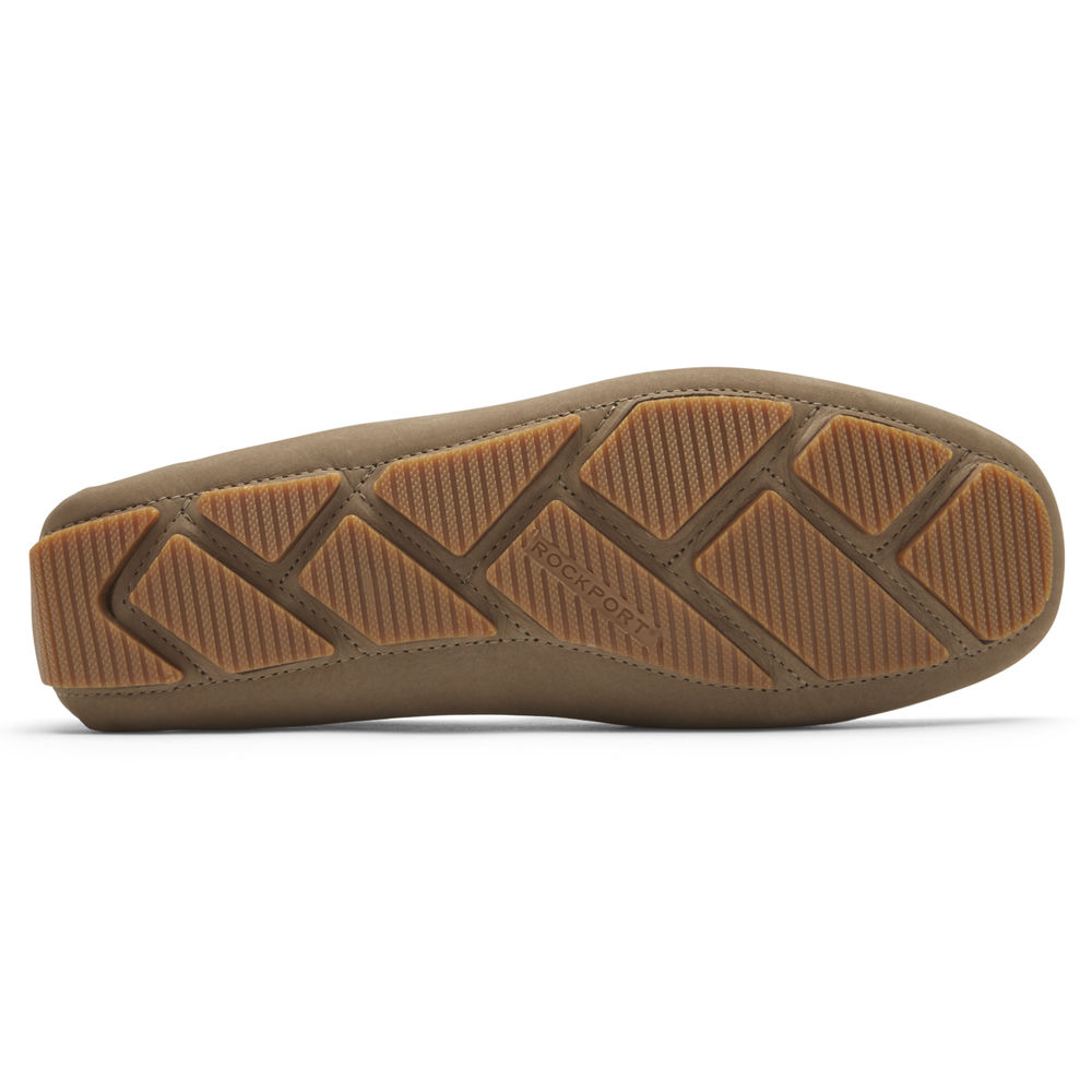 Rockport Singapore Mens Slippers - Rhyder Khaki - HS6153789